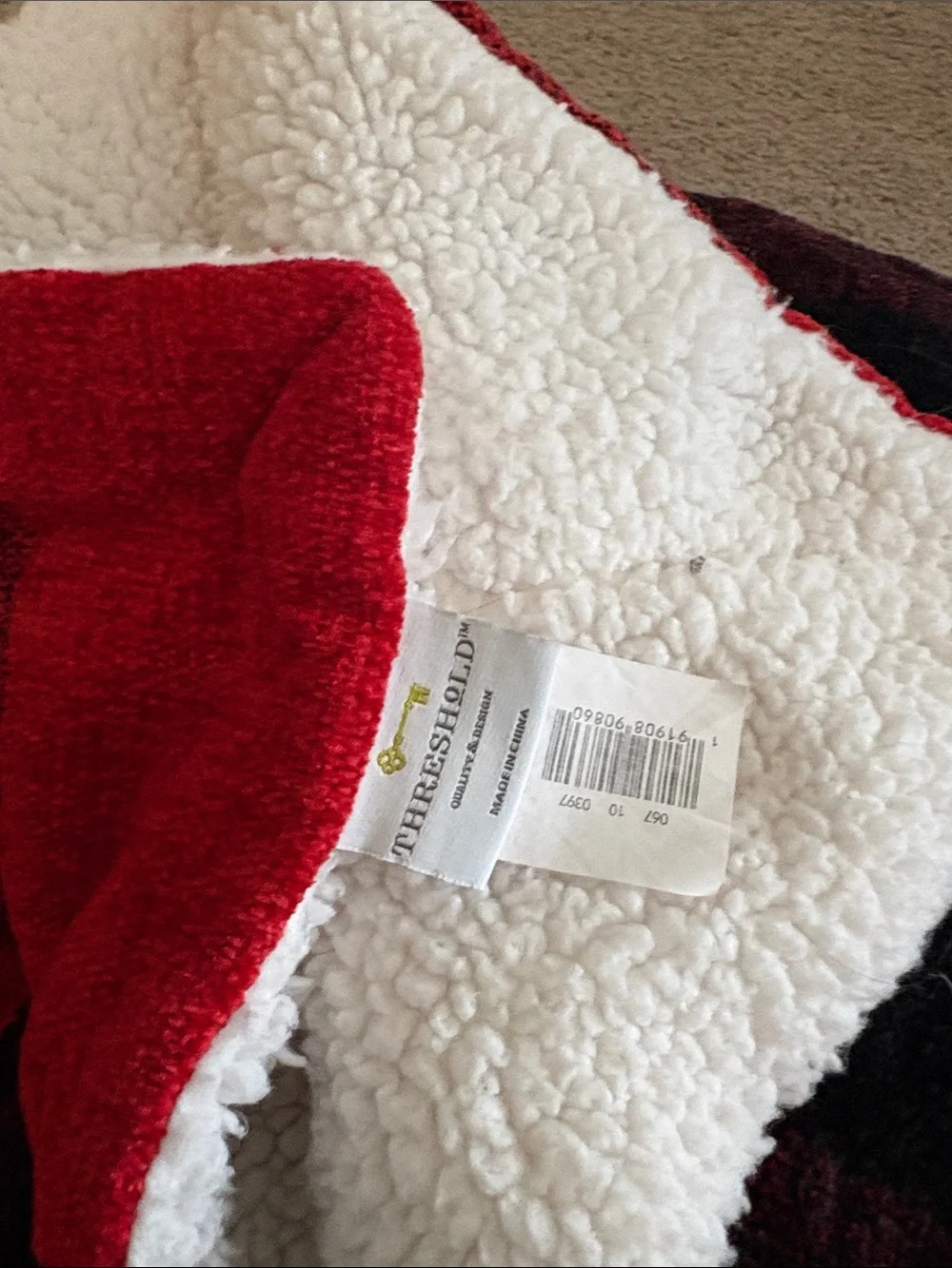 Threshold cozy buffalo